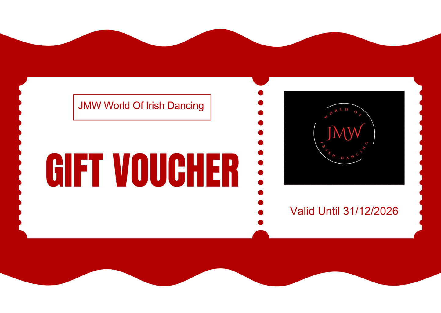 JMW World Of Irish Dancing E-Gift Card