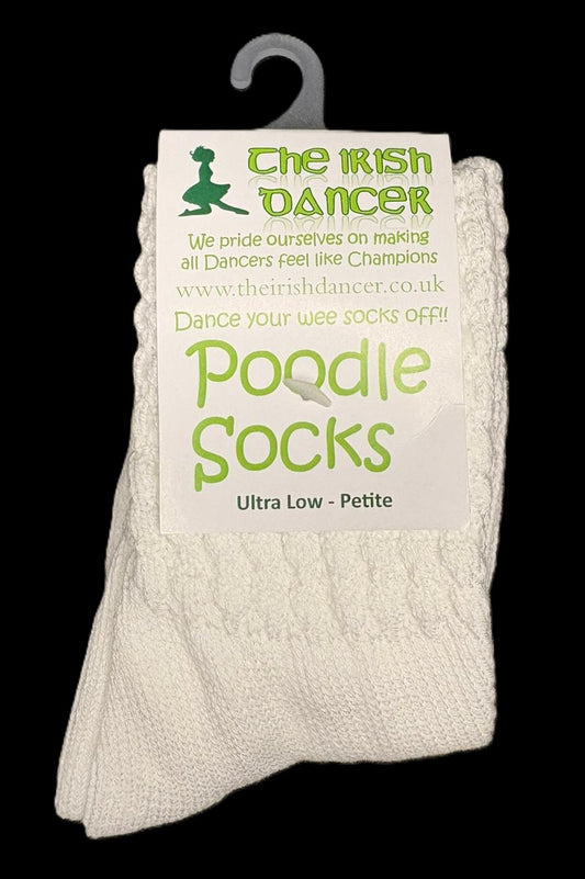 The Irish Dancer Ultra Low Length Poodle Socks - Plain